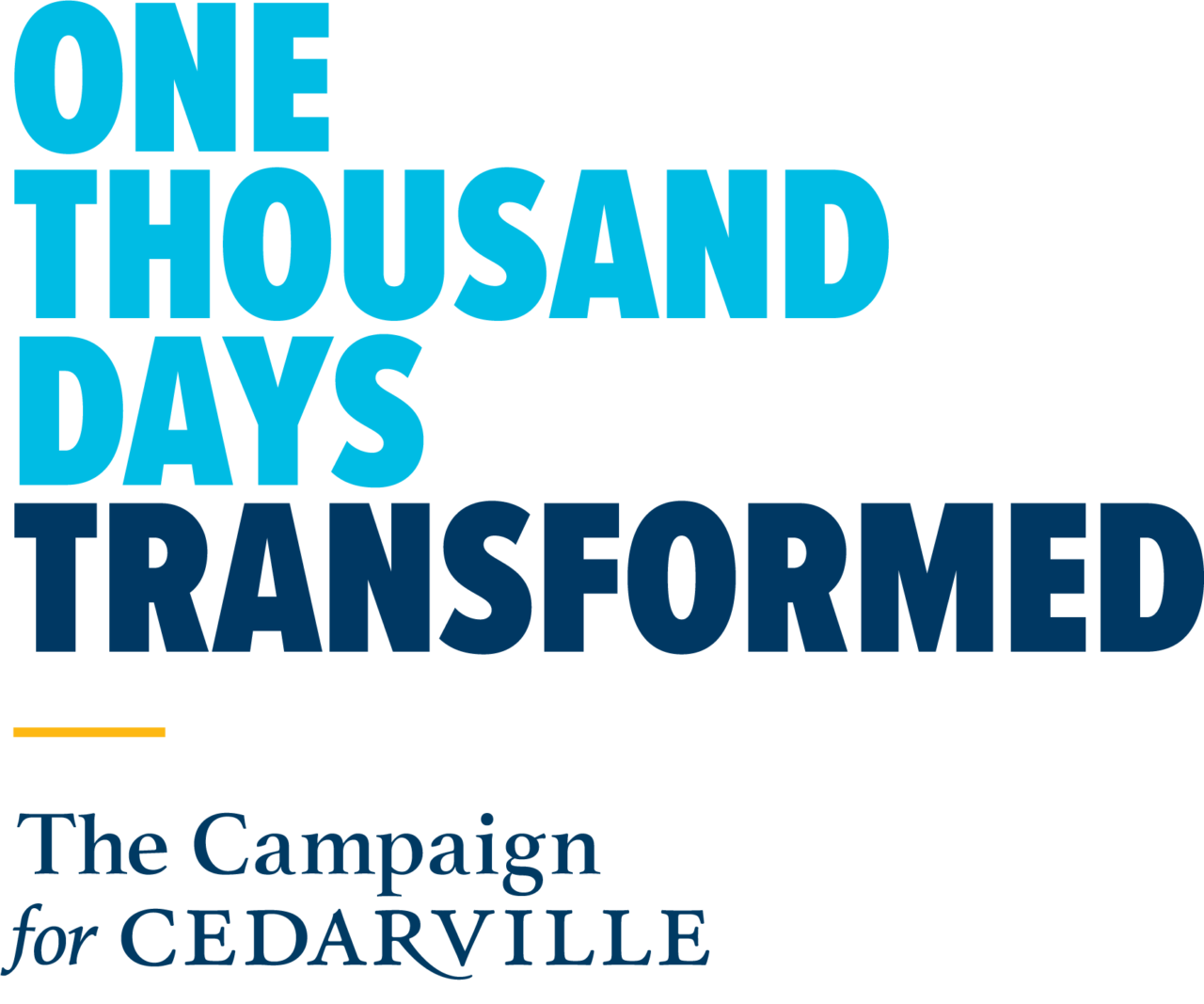 One Thousand Days Transformed The Campaign for Cedarville